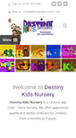 Mobile Screenshot of destinykidsnursery.com